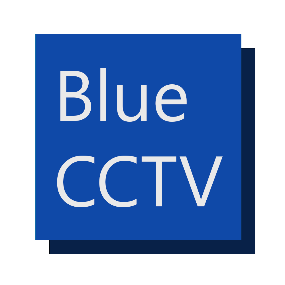 Blue CCTV